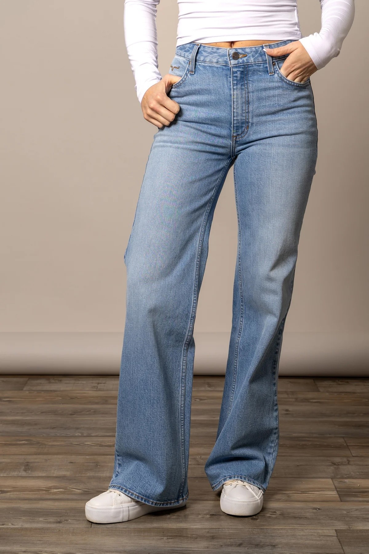 Kimes Ranch Zoey - Light Wash High Rise Jean