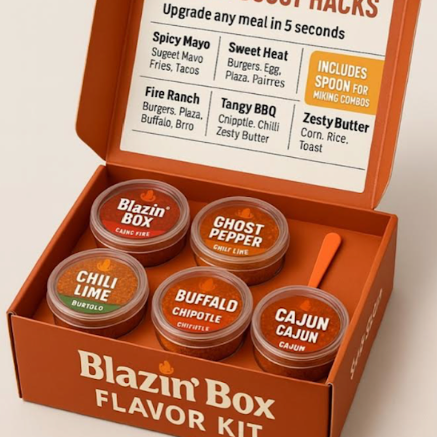 Blazin’ Box – Big Flavor