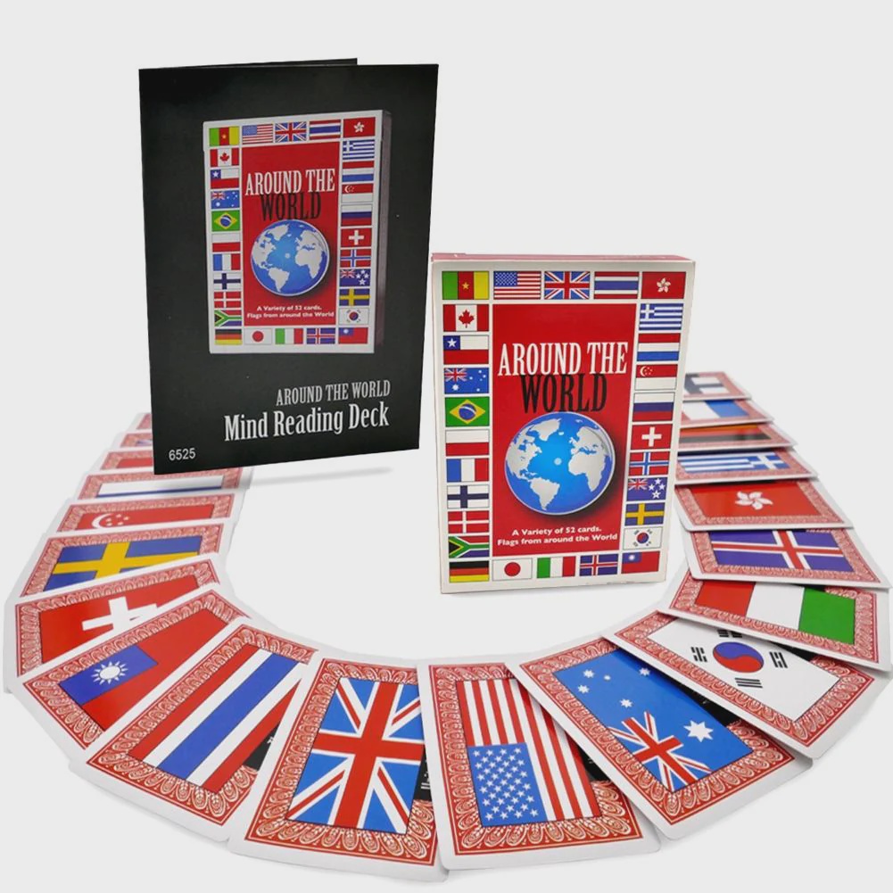 Around The World Mind Reading Magic Deck
