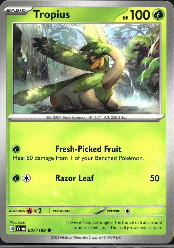 Tropius - SV01 7/198