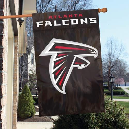 Atlanta Falcons Embroidered 2-Sided Banner 28x44"