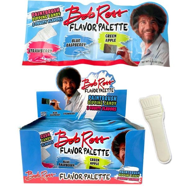 Boston American Bob Ross Flavor Paint Palette Dip Candy 18ct