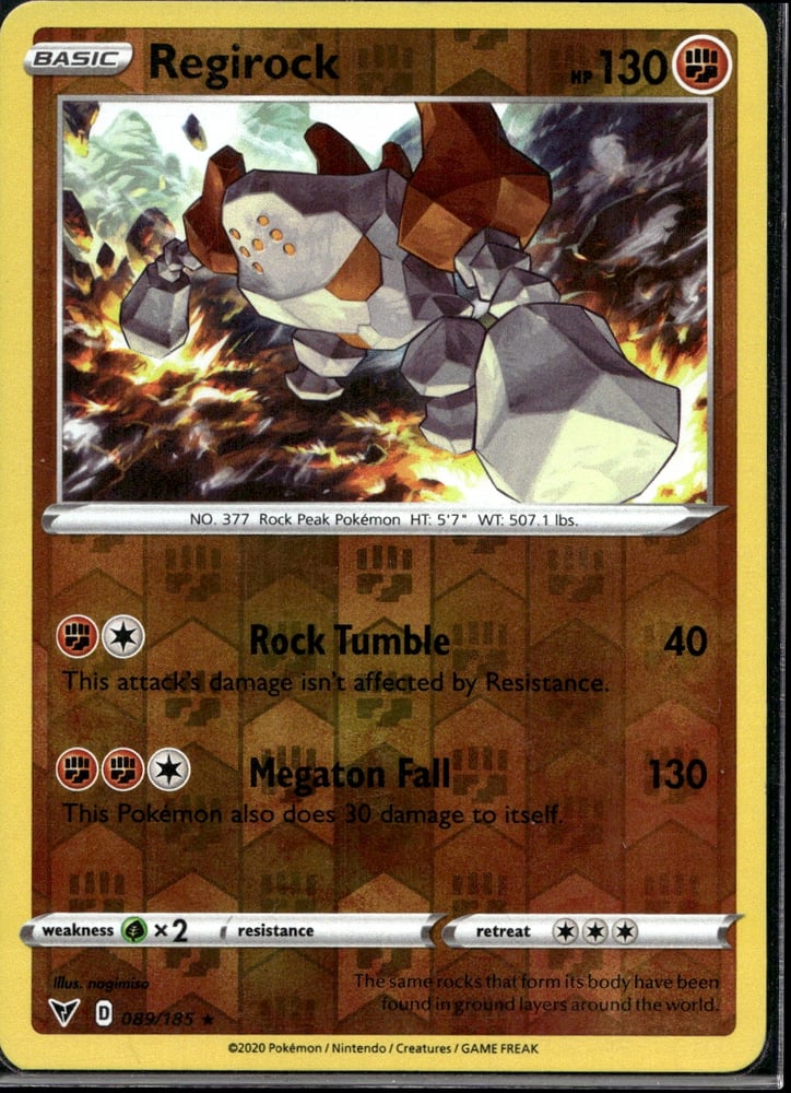 Regirock - SWSH4 89/185
