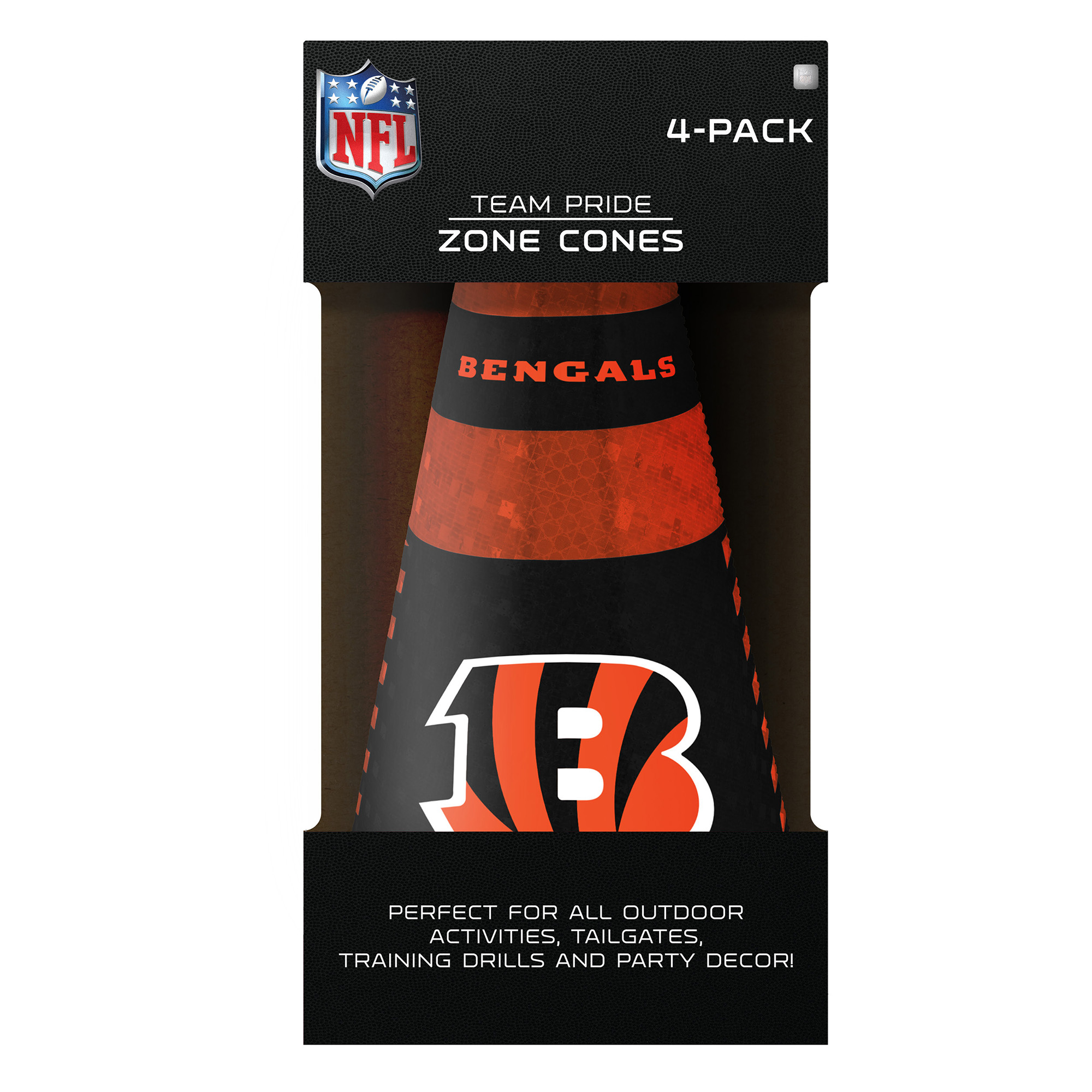 Cincinnati Bengals Party Zone Cones 4 Pack
