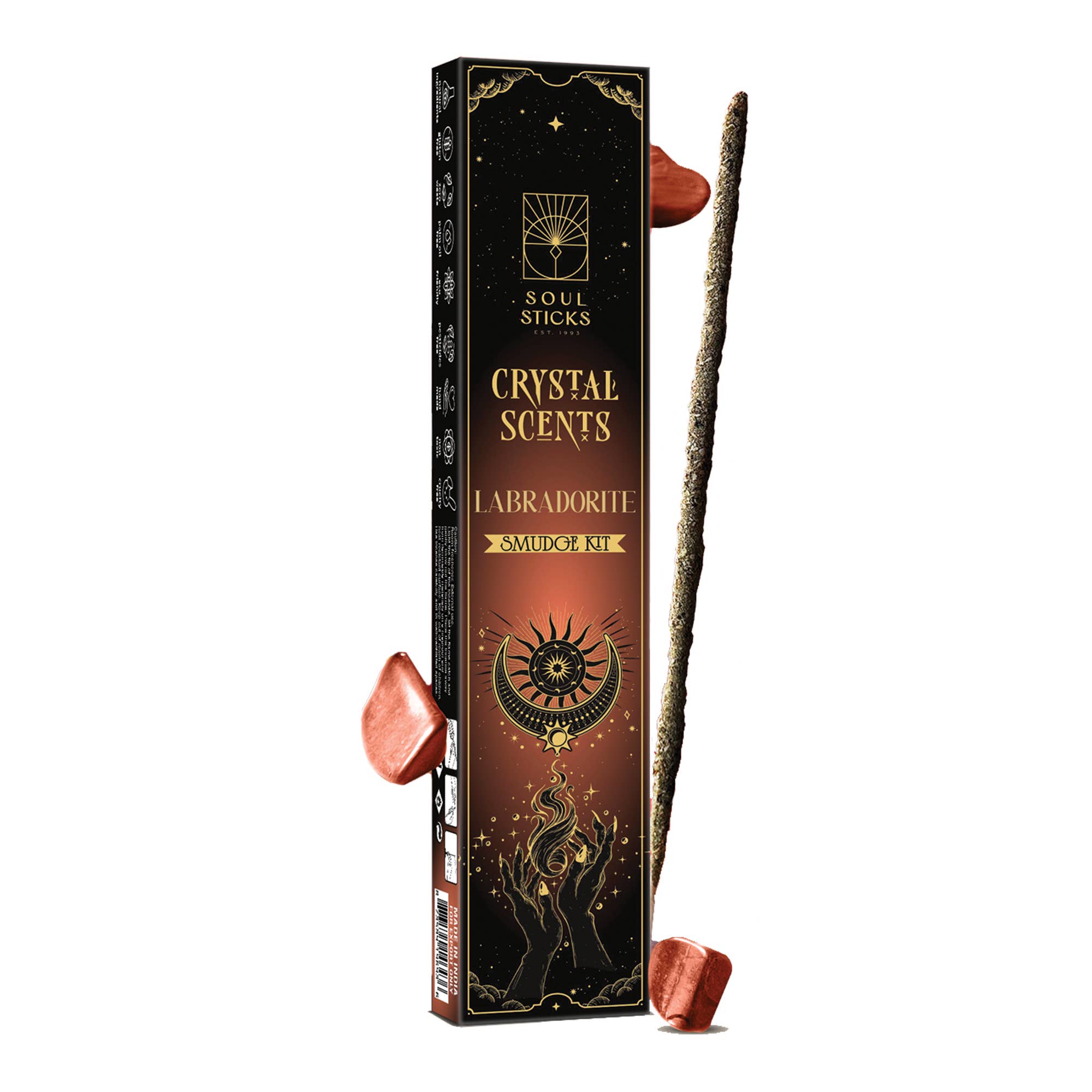Designs by Deekay - Labradorite Crystal Scents Incense Sticks