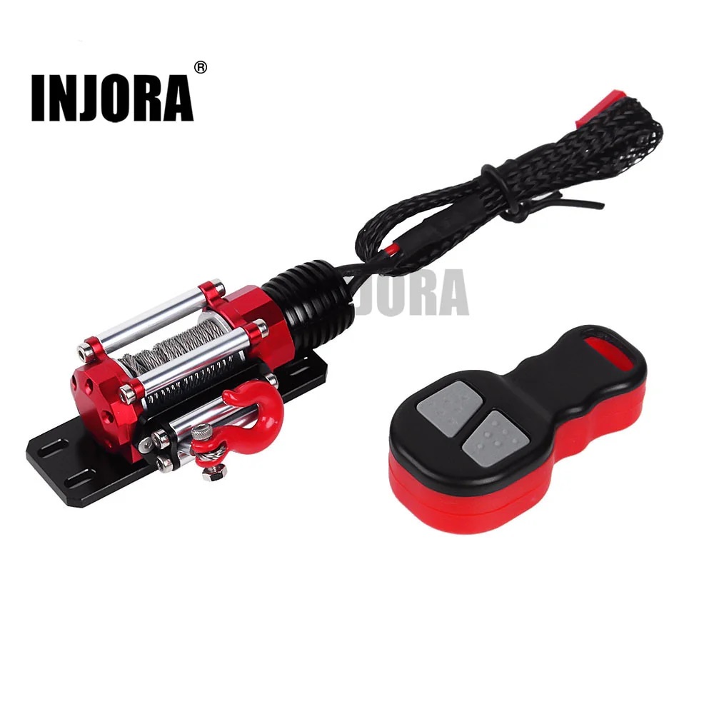 Metal Winch W/ Wireless Remote Controller 1/10