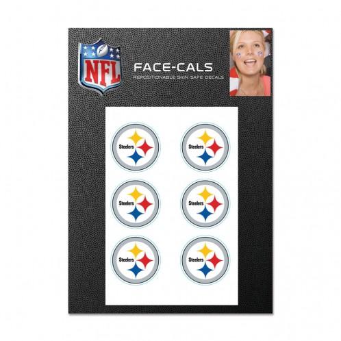 Pittsburgh Steelers Face Cals Tattoos