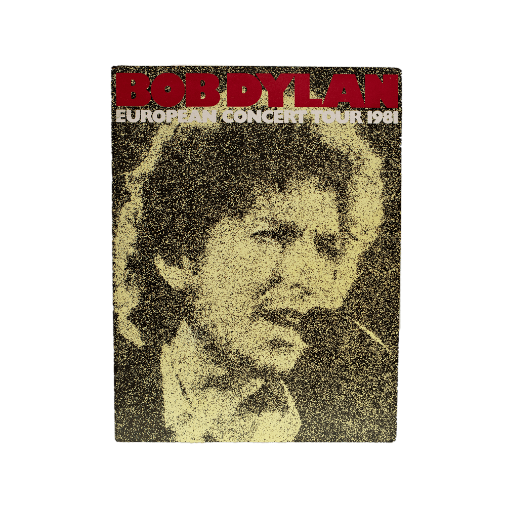 Dylan, Bob -- 1981 European Tour [Program]