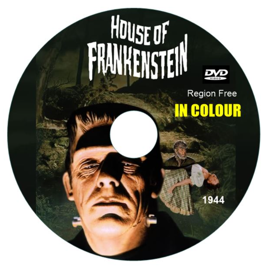 House of Frankenstein (1944) in Color. DVD