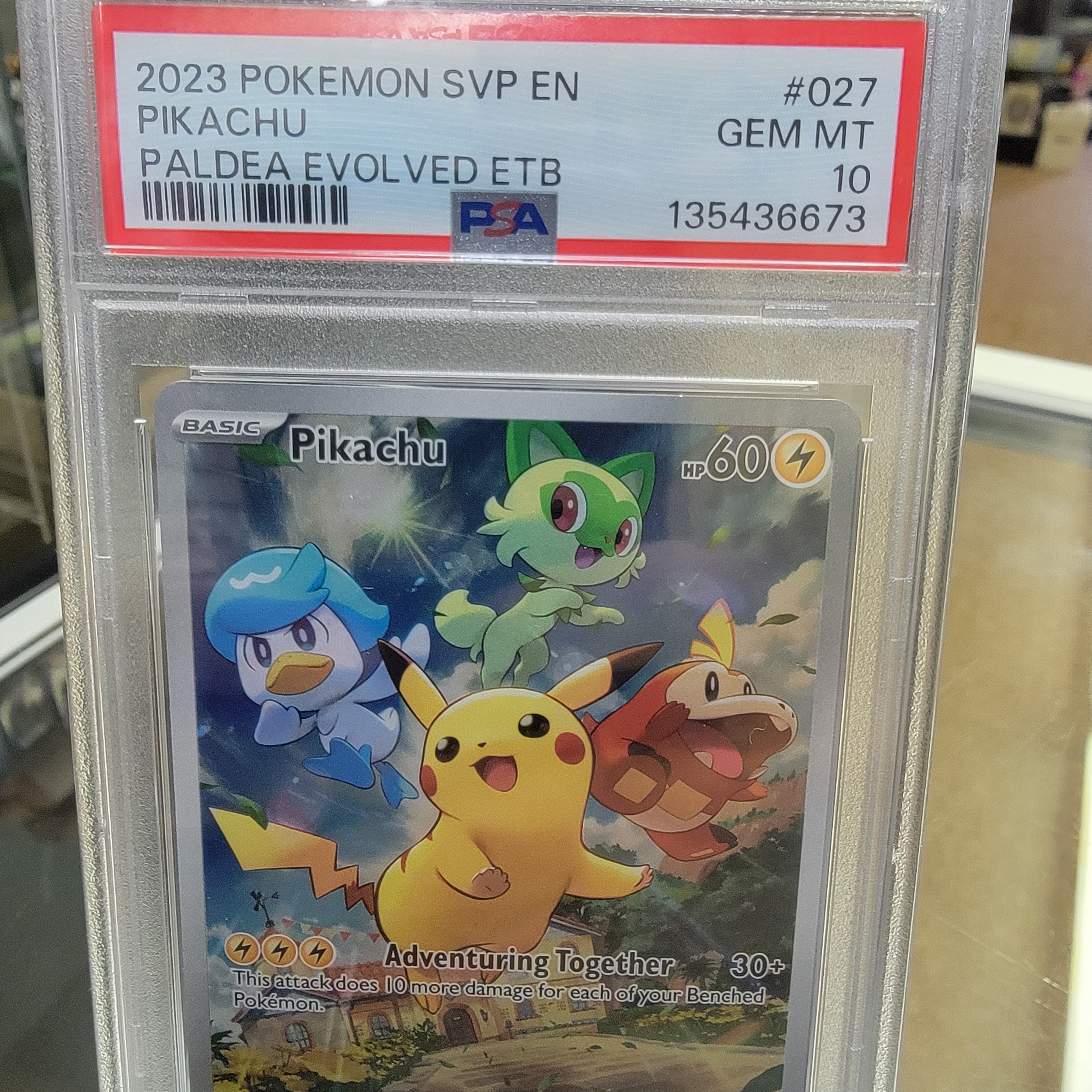 Psa 10 Pikachu Promo Graded Card