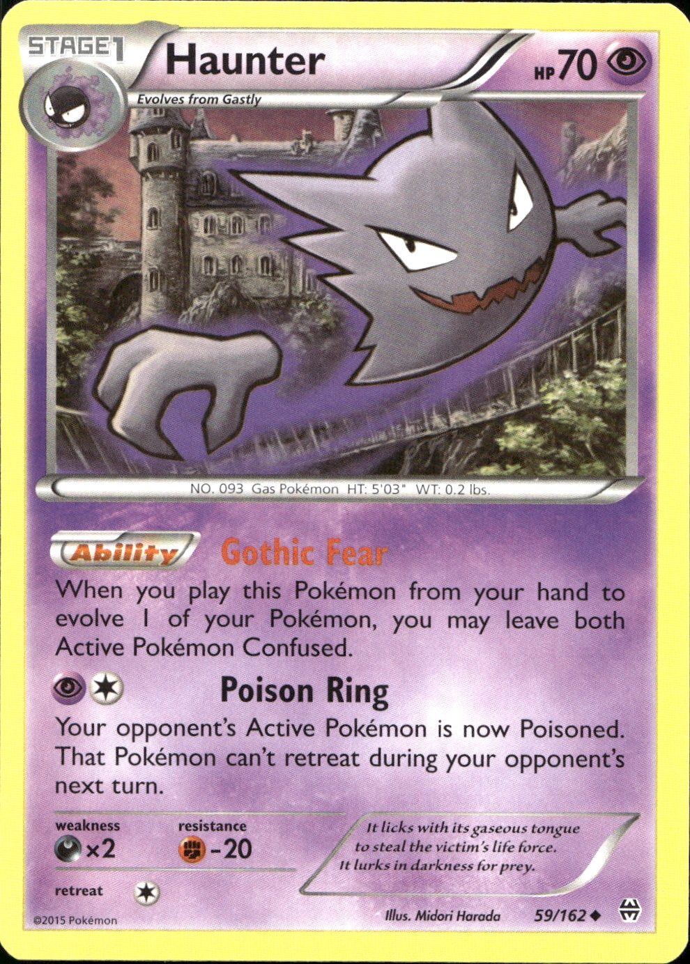 Haunter - XY8 59
