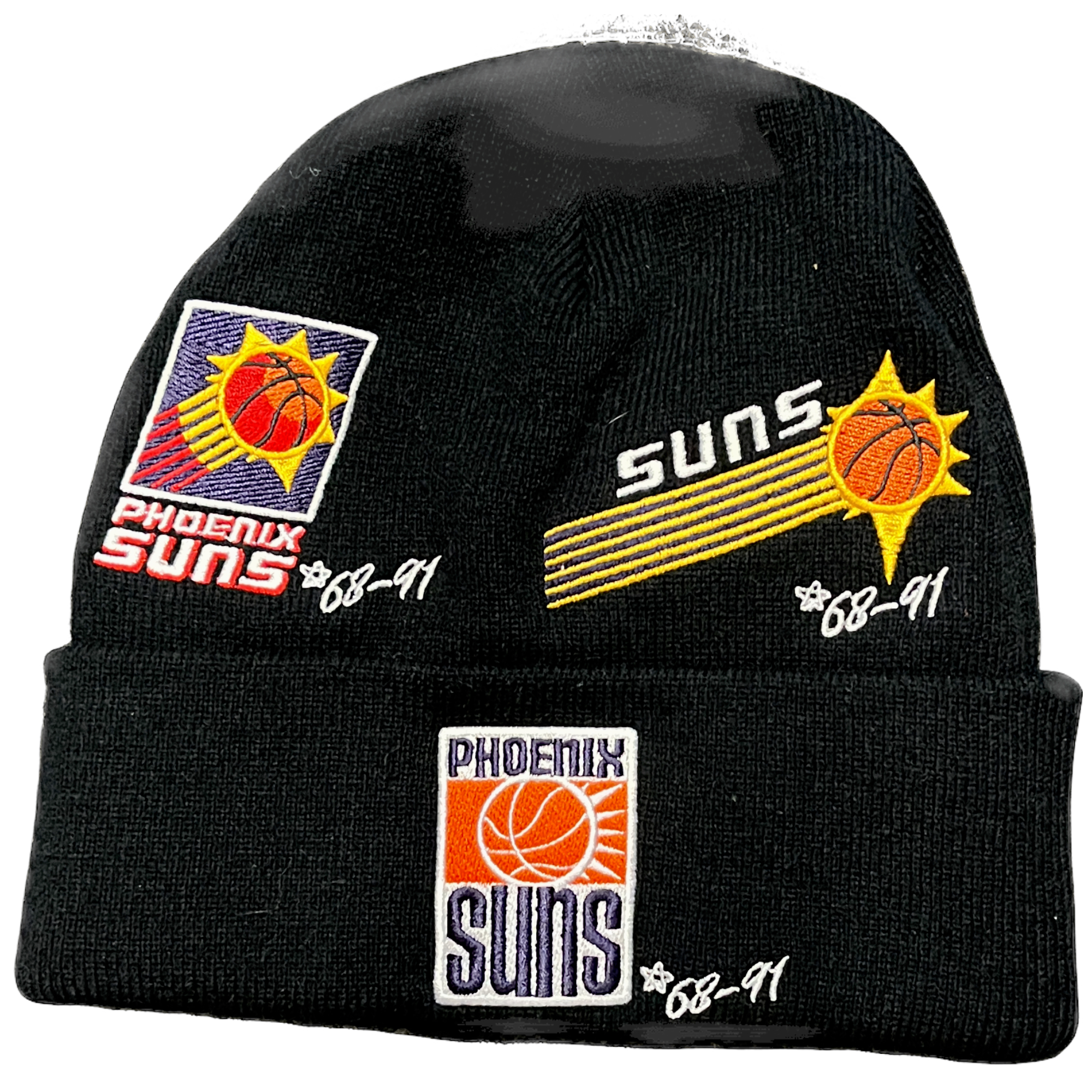 Phoenix Suns All Over Logo Beanie