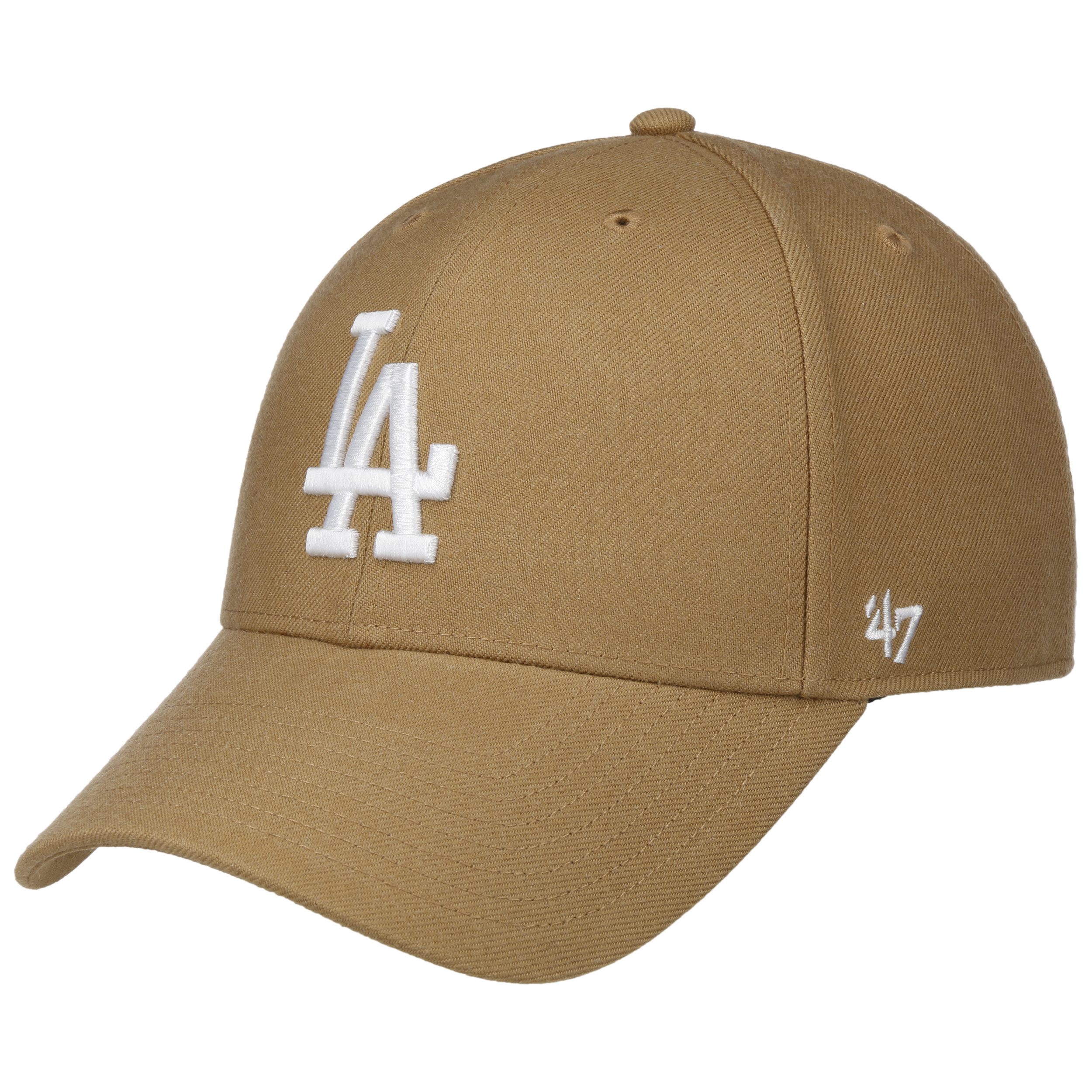Los Angeles Dodgers Camel Brown '47 Brand MVP Adjustable Hat