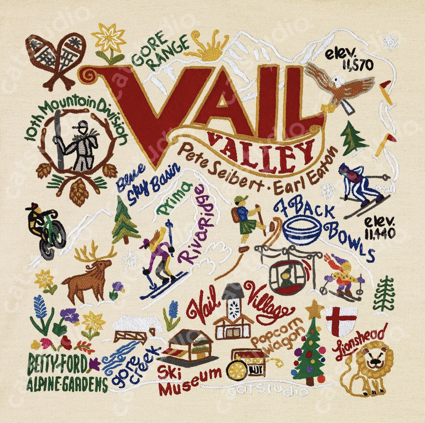 Vail Valley Framed Fine Art Print