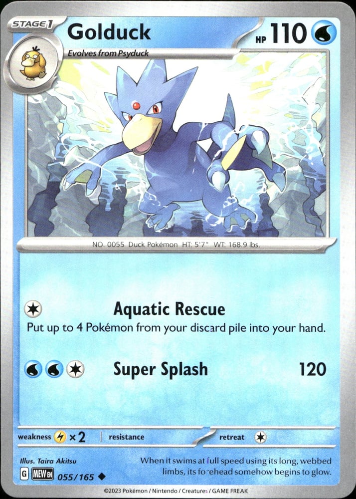Golduck - SV03.5 55/165