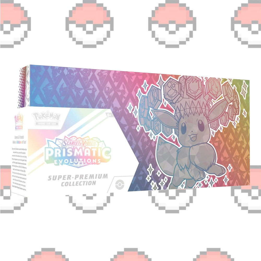 Prismatic Evolutions Super Premium Collection Box