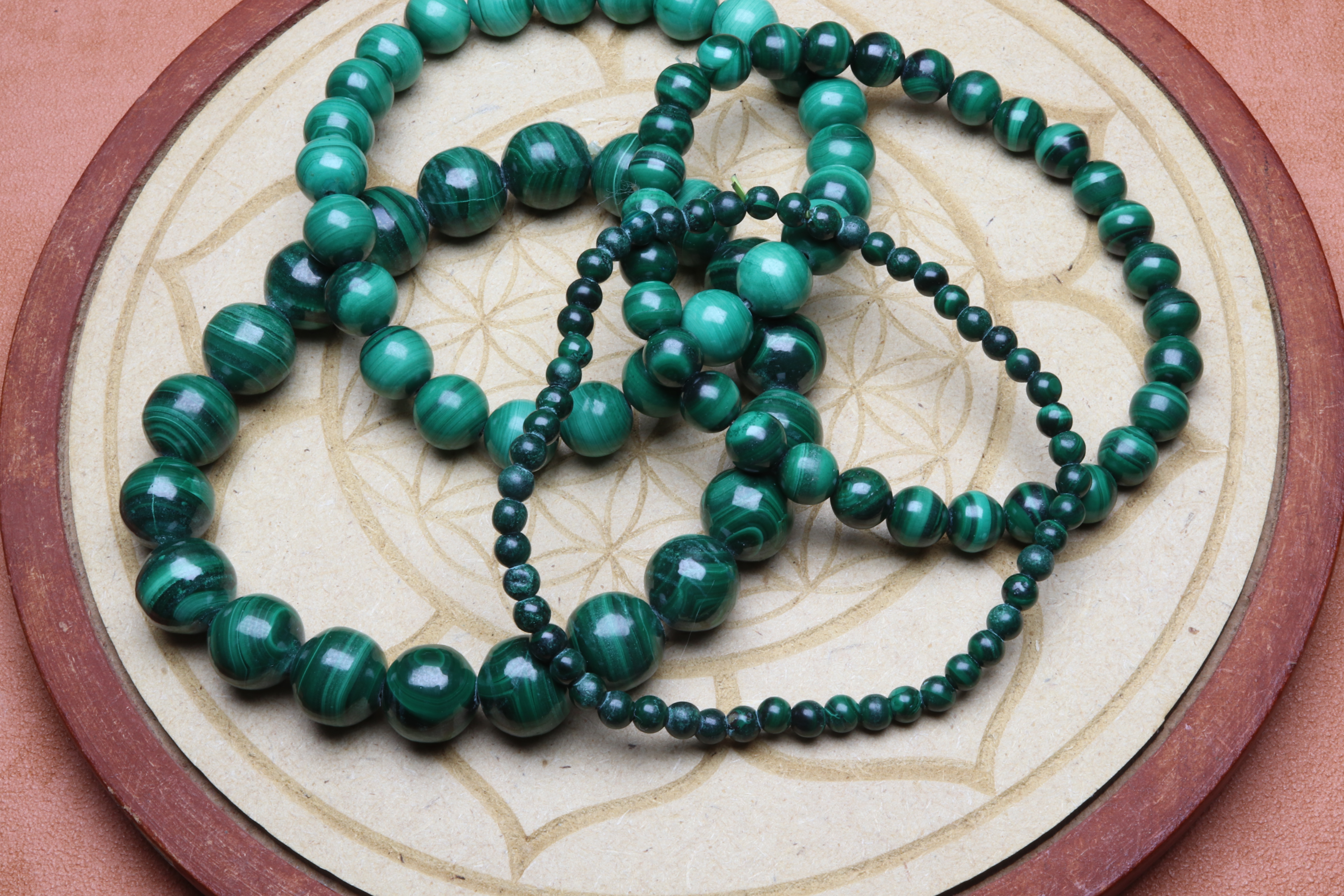 Bracelet Malachite (1) — stock Valence