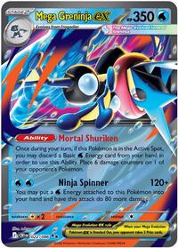 Mega Greninja ex - 022/086 Double Rare NM
