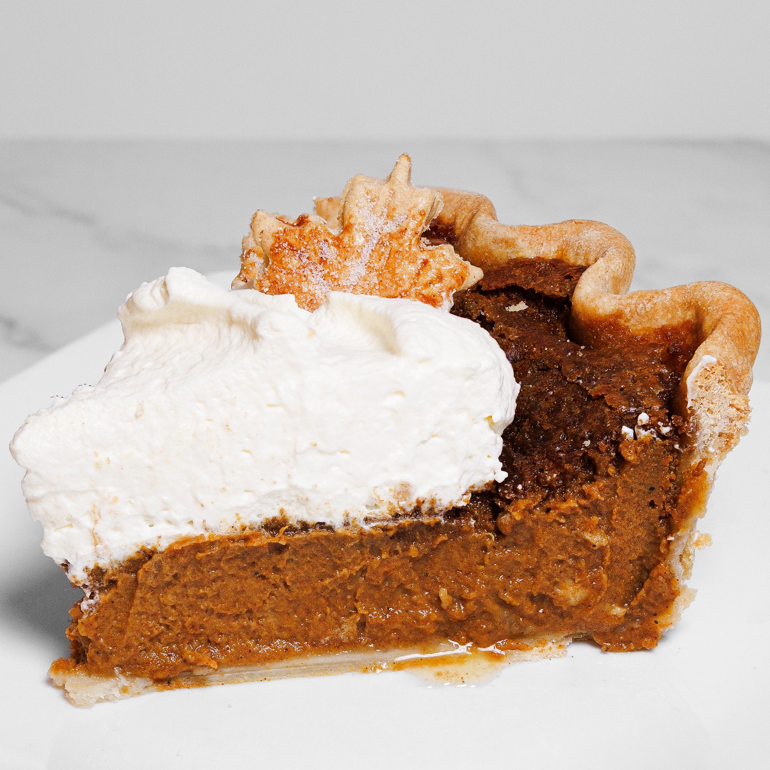Holiday Pumpkin Pie Slice-Out