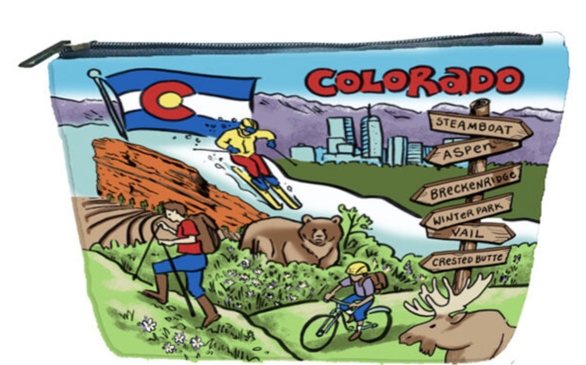 Colorado Icons Pouch