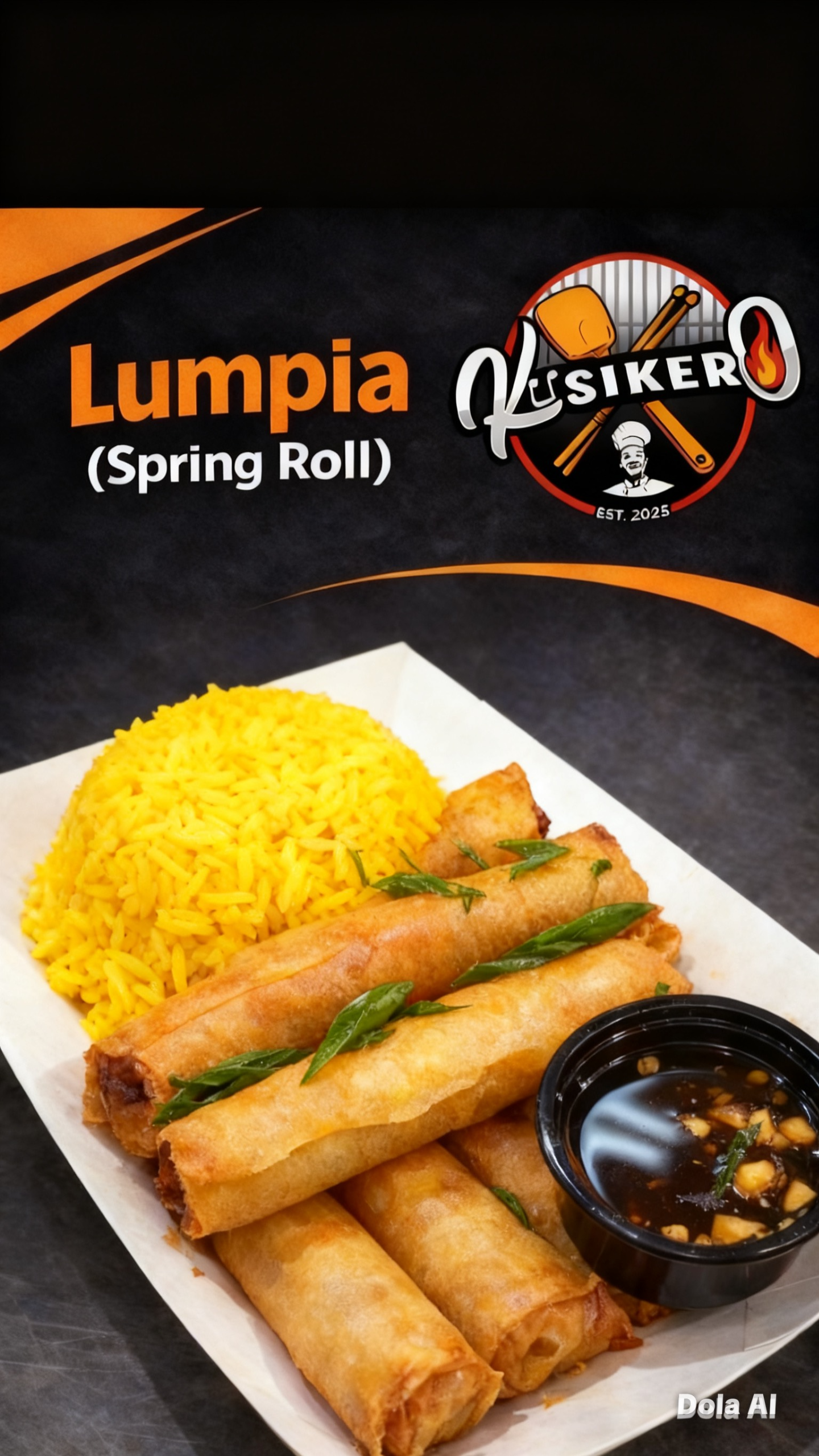 *LUMPIA with Rice