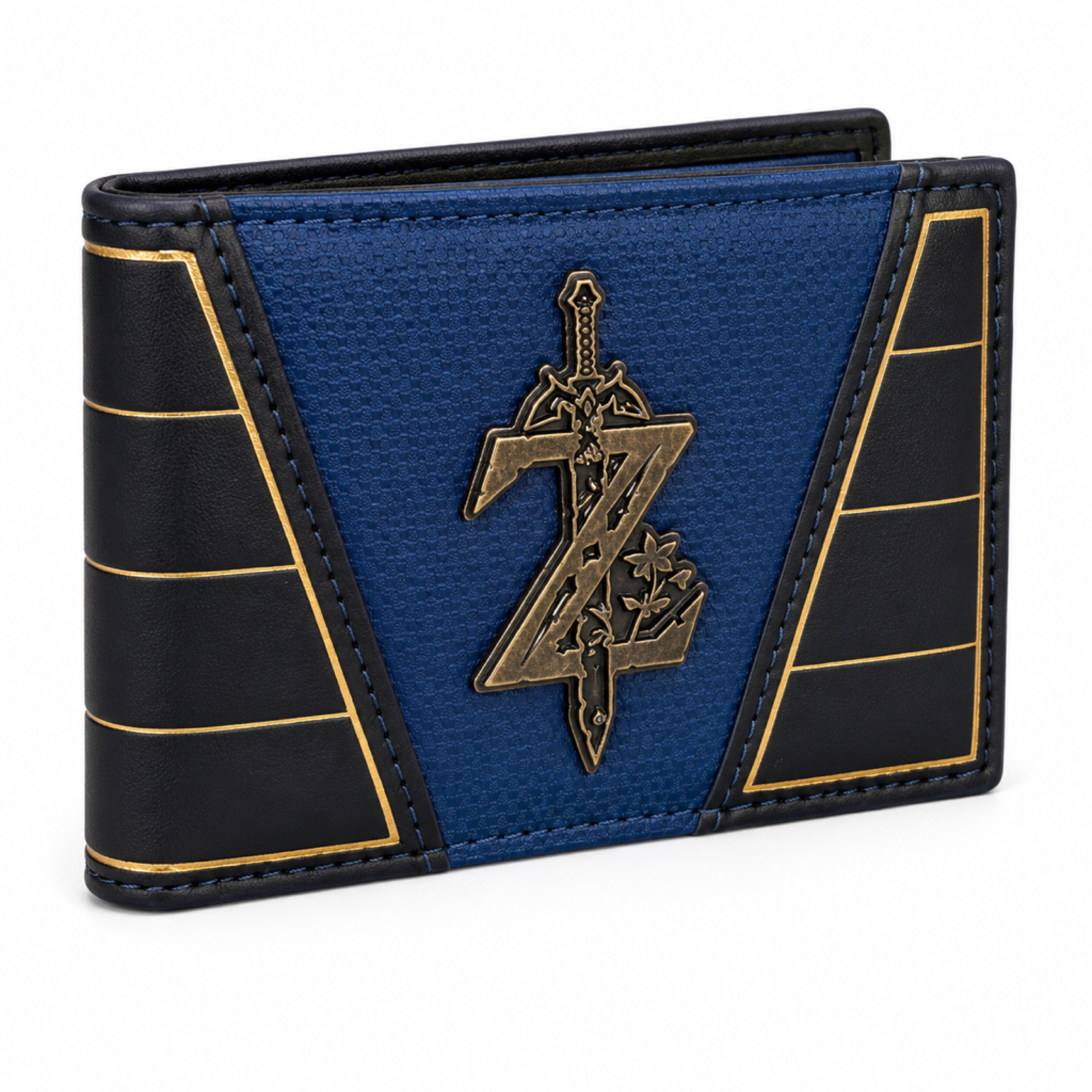 Fantasy Adventure Blue & Gold Gamer Wallet