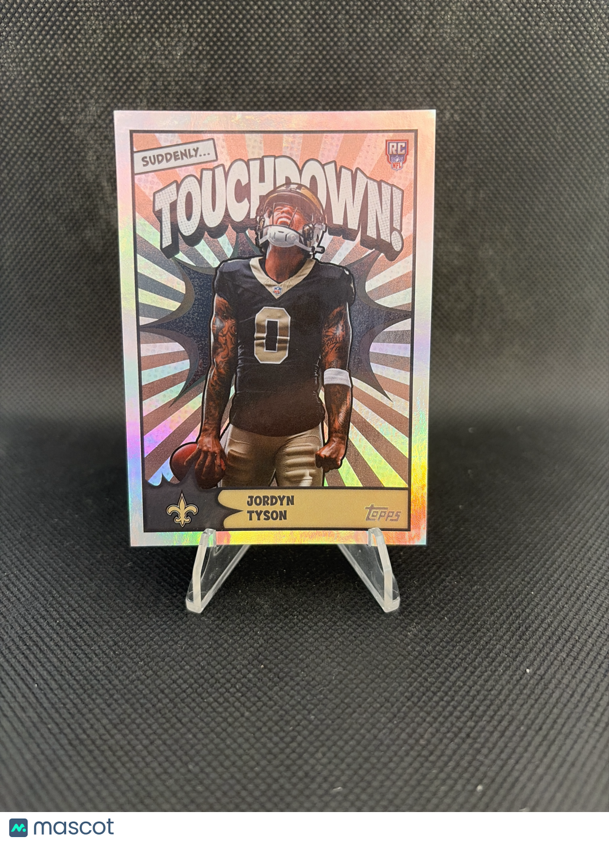 2026 Topps Football Suddenly Touchdown Jordyn Tyson SSP RC #TD-33