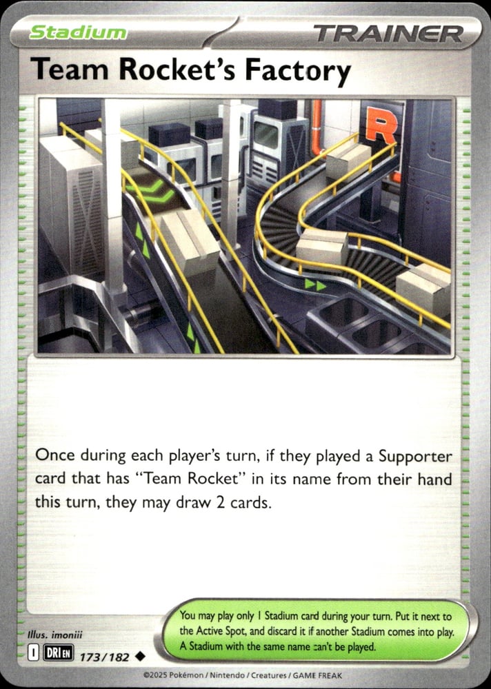 Team Rocket's Factory - SV10 173/182