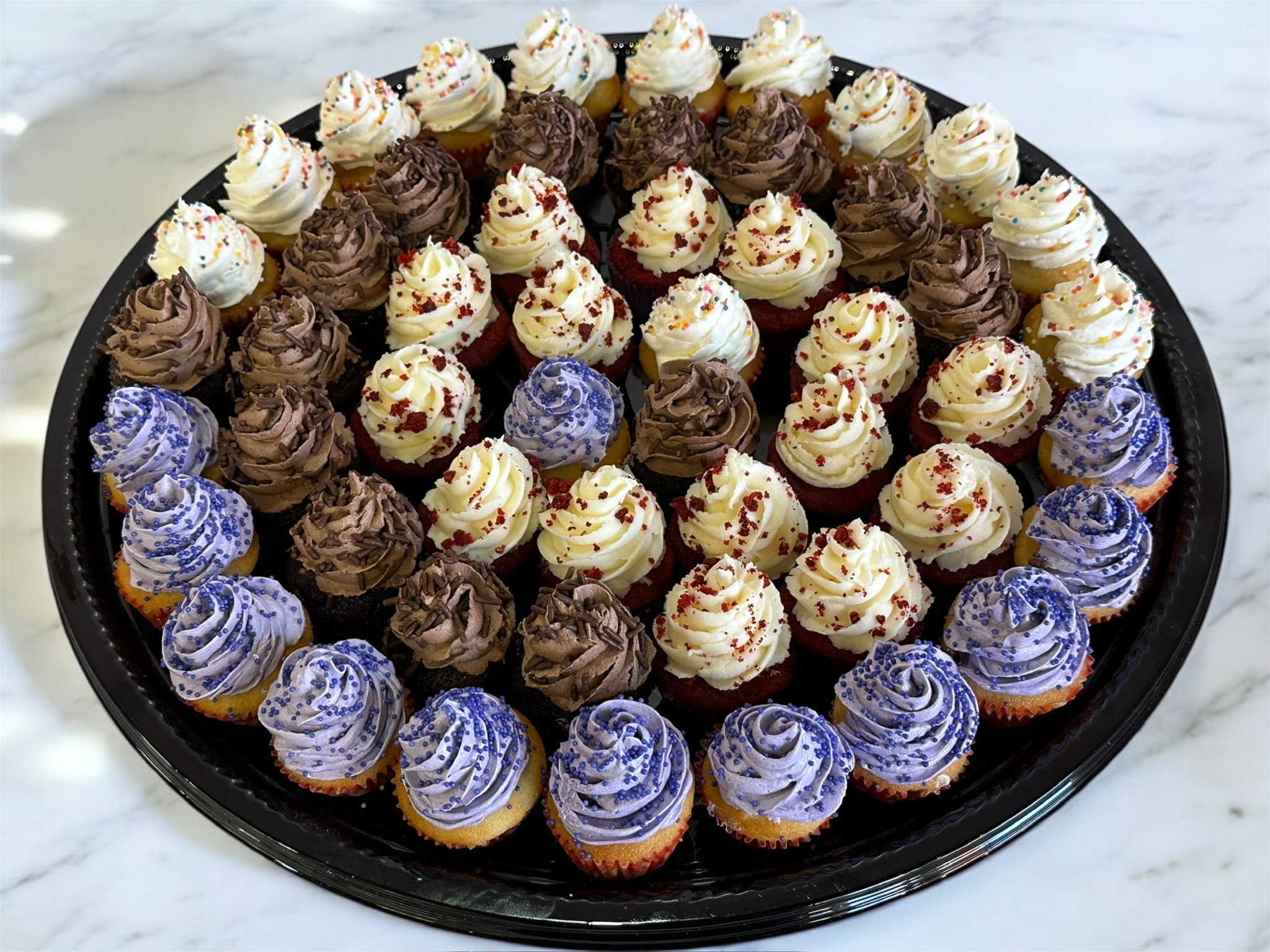 Mini Cupcakes Platter