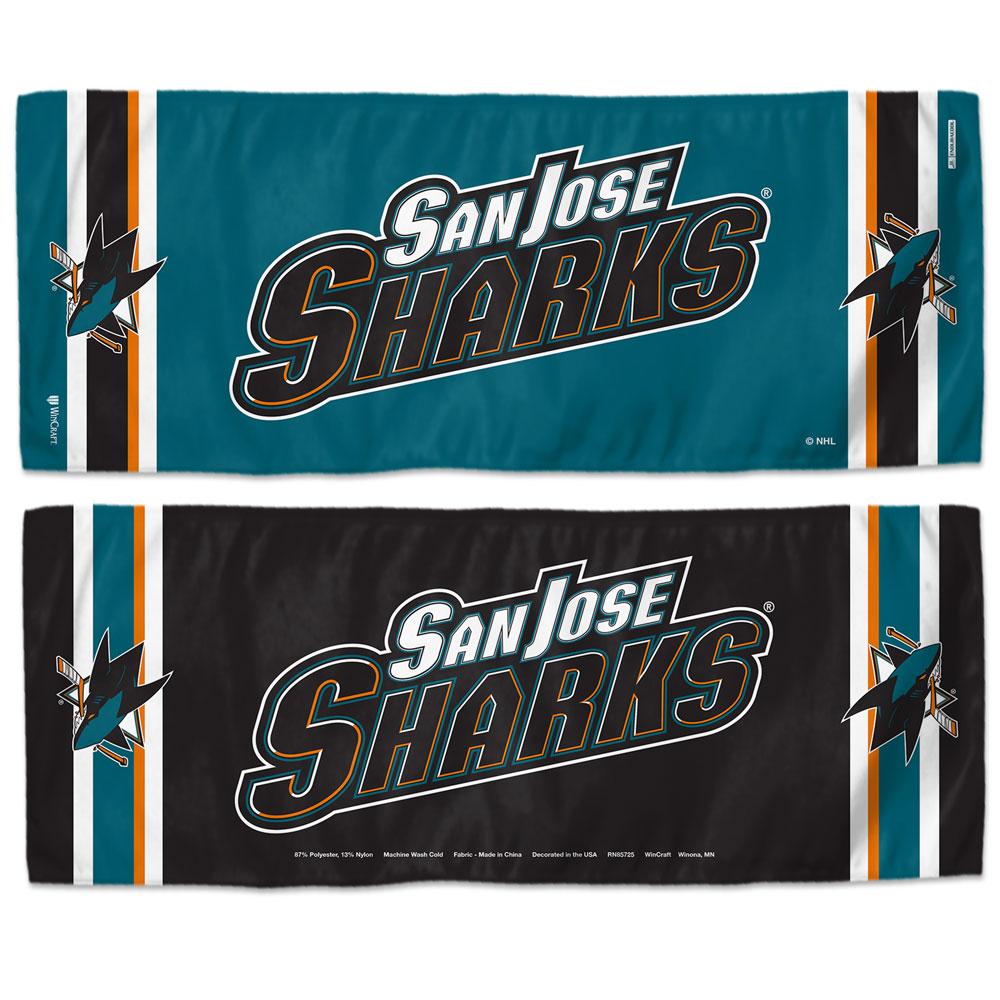 San Jose Sharks Cooling Towel 12x30"