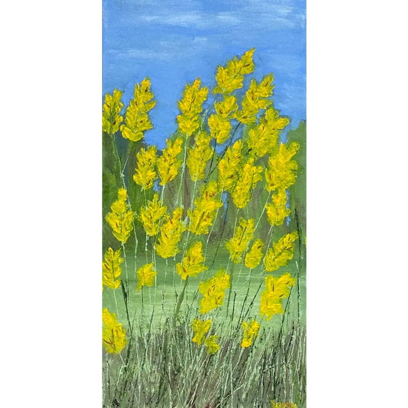 The Goldenrods (10" x 20")