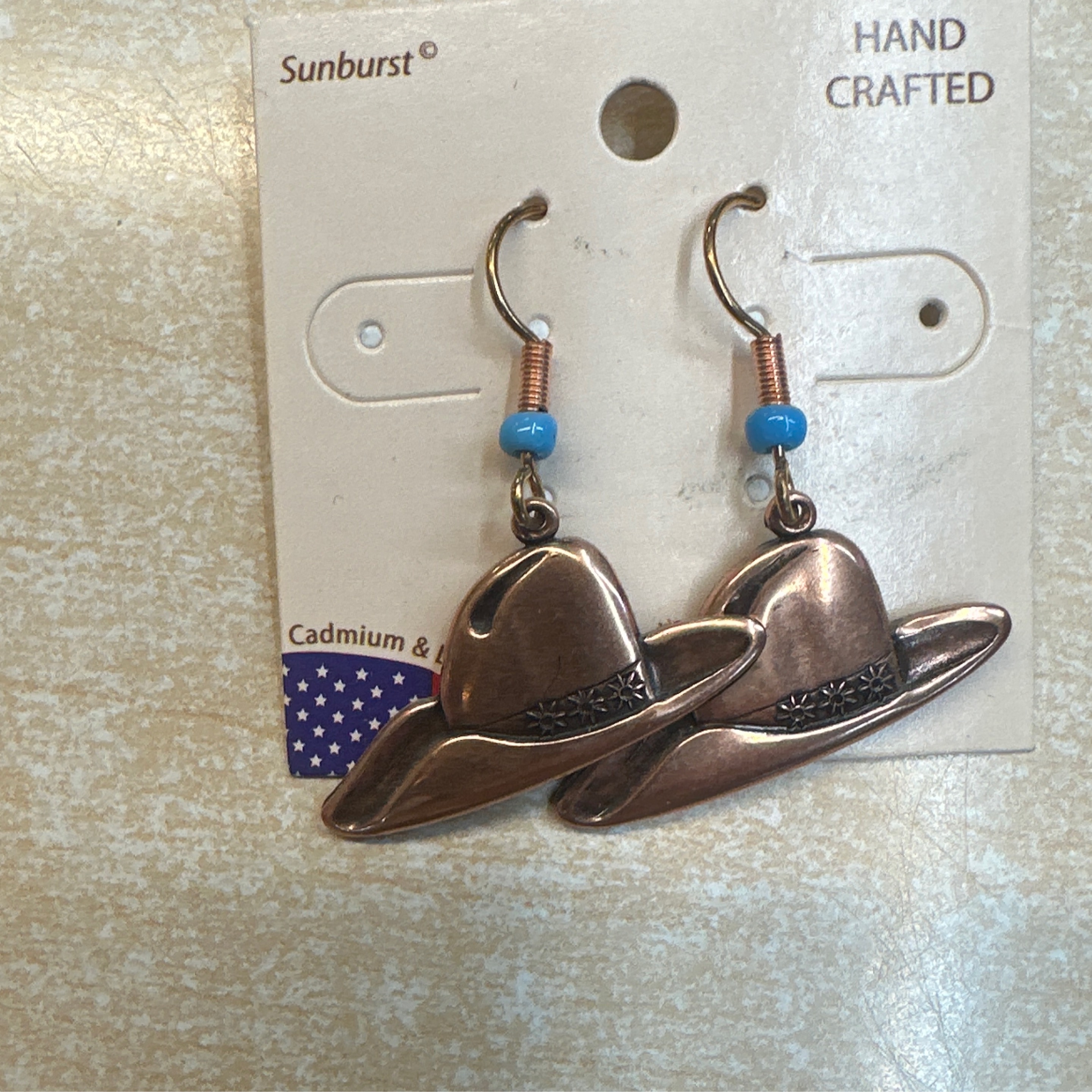 Cowboy Hats Dangle Earrings