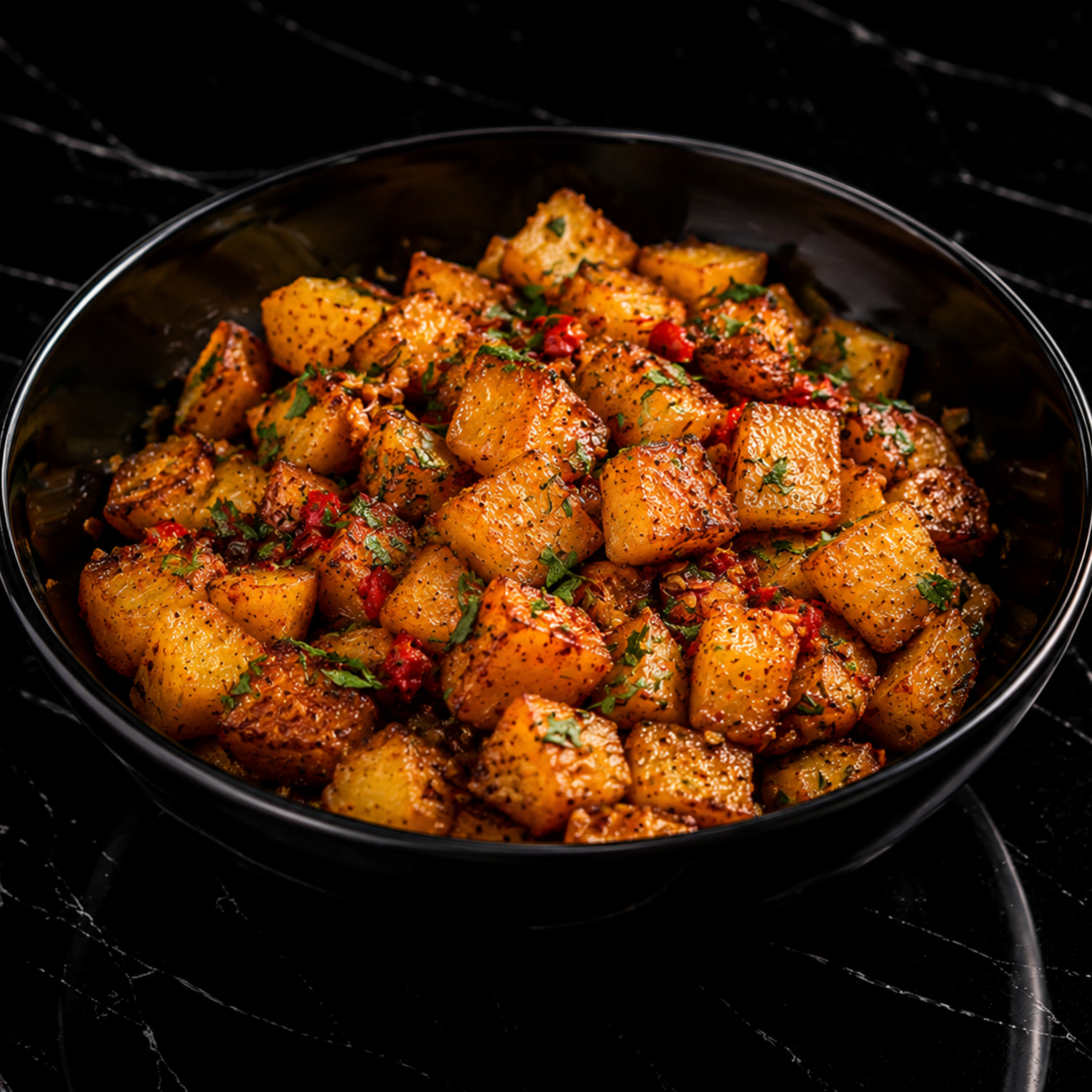 Spicy Potato Harra