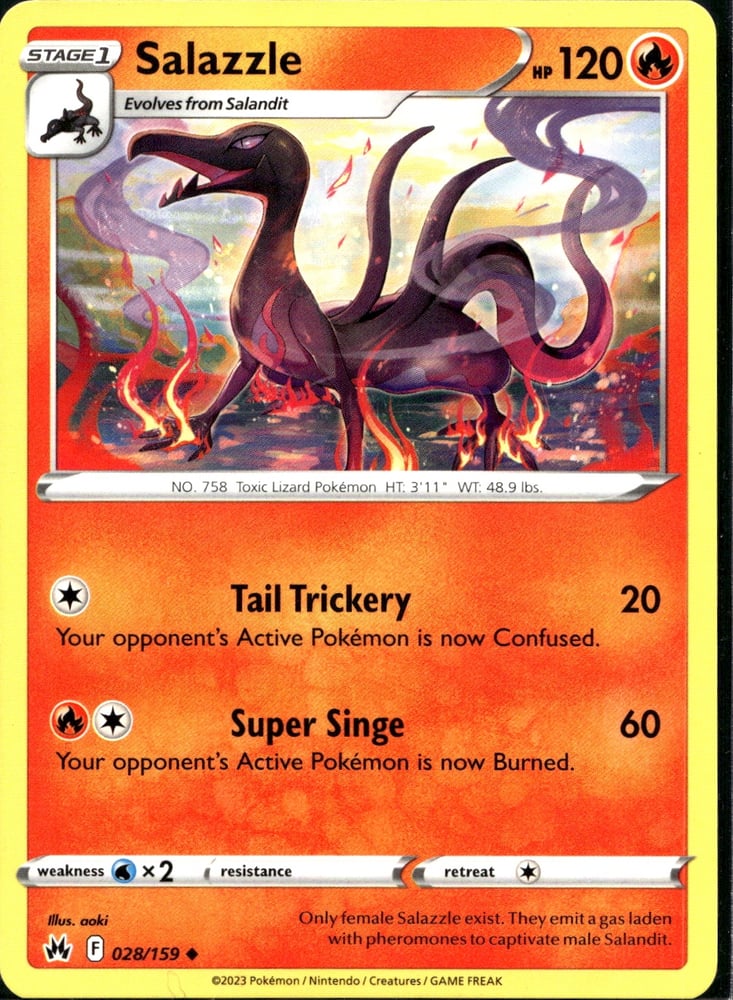 Salazzle - SWSH12.5 28/159