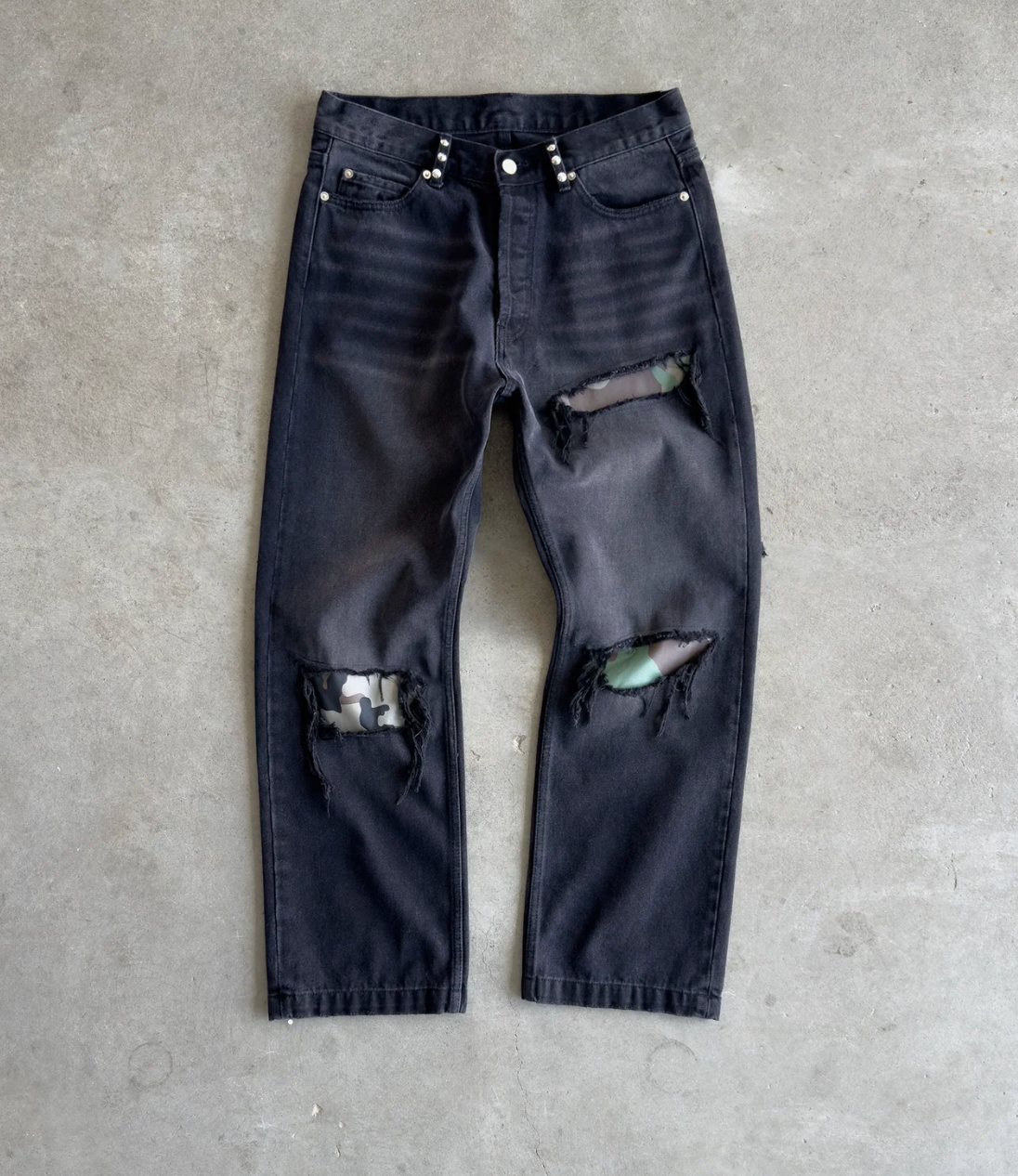 Bravest Studios Gutted Camo Denim