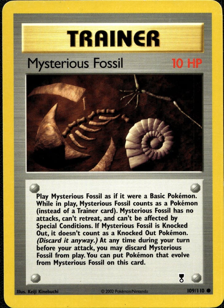 Mysterious Fossil - LC 109/110