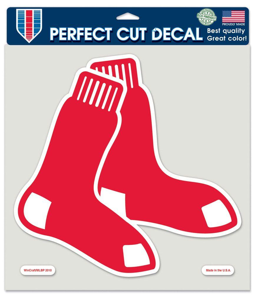 Boston Red Sox Perfect Cut Decal 8x8"