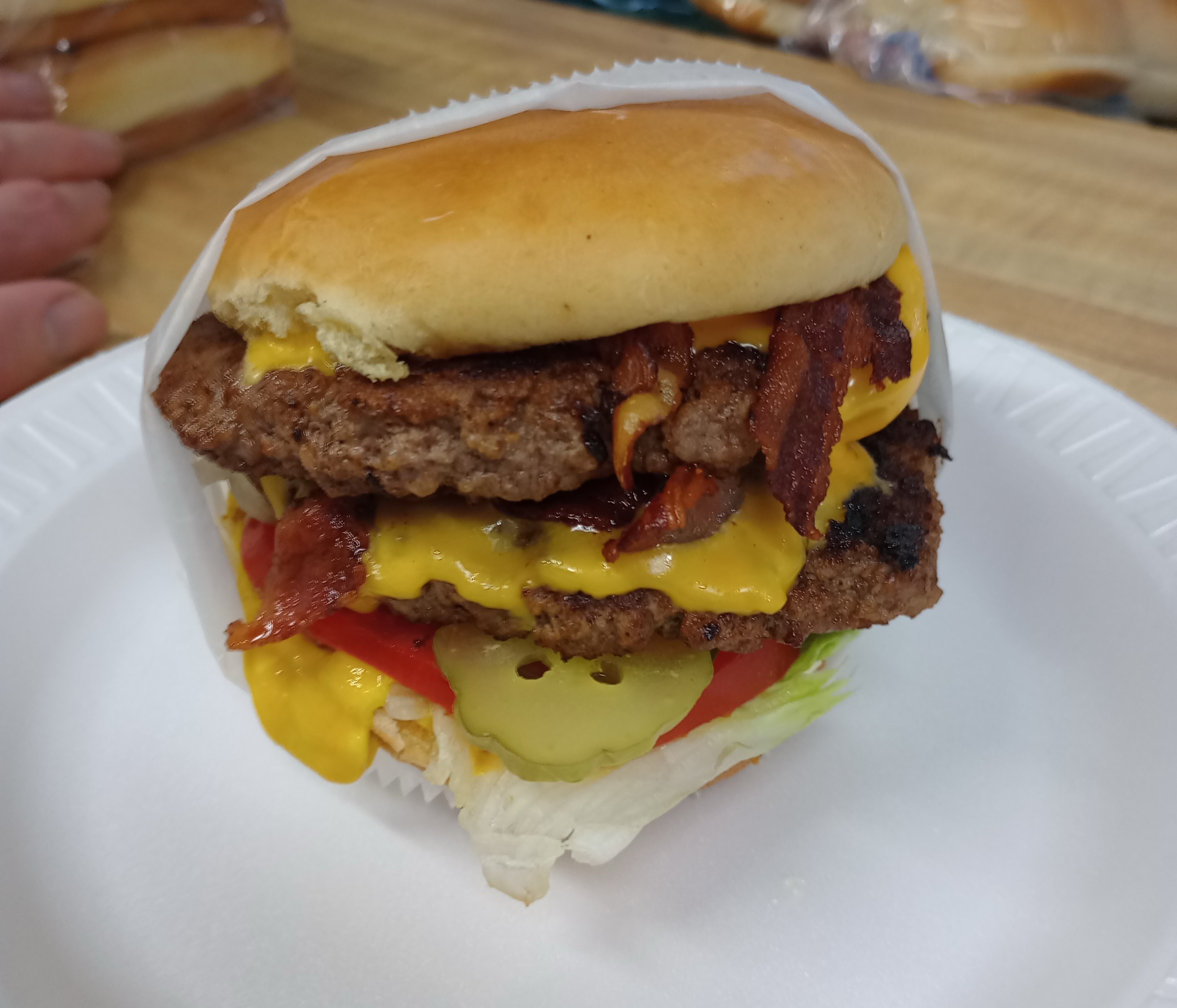 Double Bacon Cheeseburger