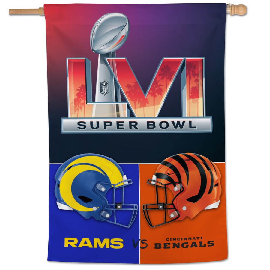 Los Angeles Rams Vs Cincinnati Bengals LVI Dueling Banner