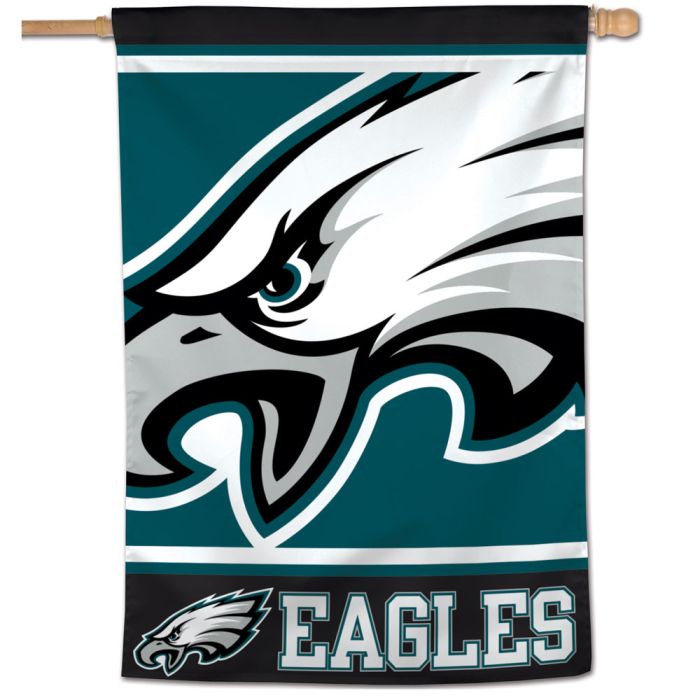 Philadelphia Eagles Midnight Green Mega Logo Vertical House Flag