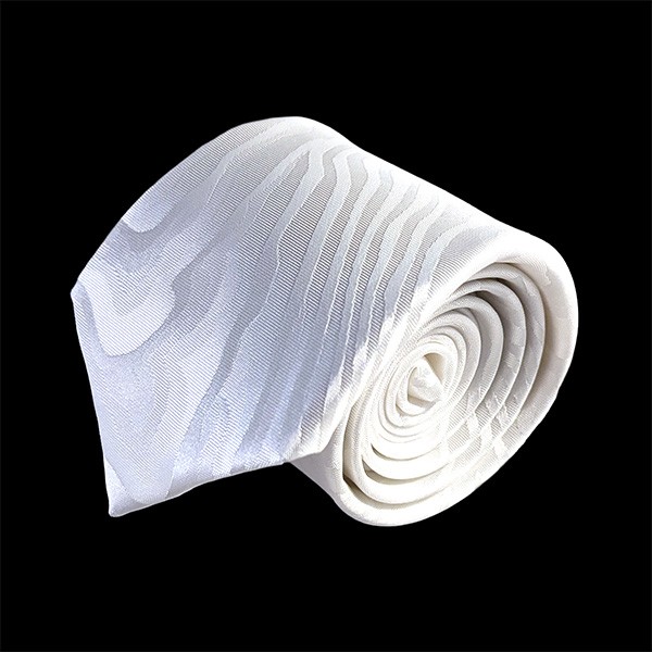 150 X 7 Cm Wood Grain White Tie