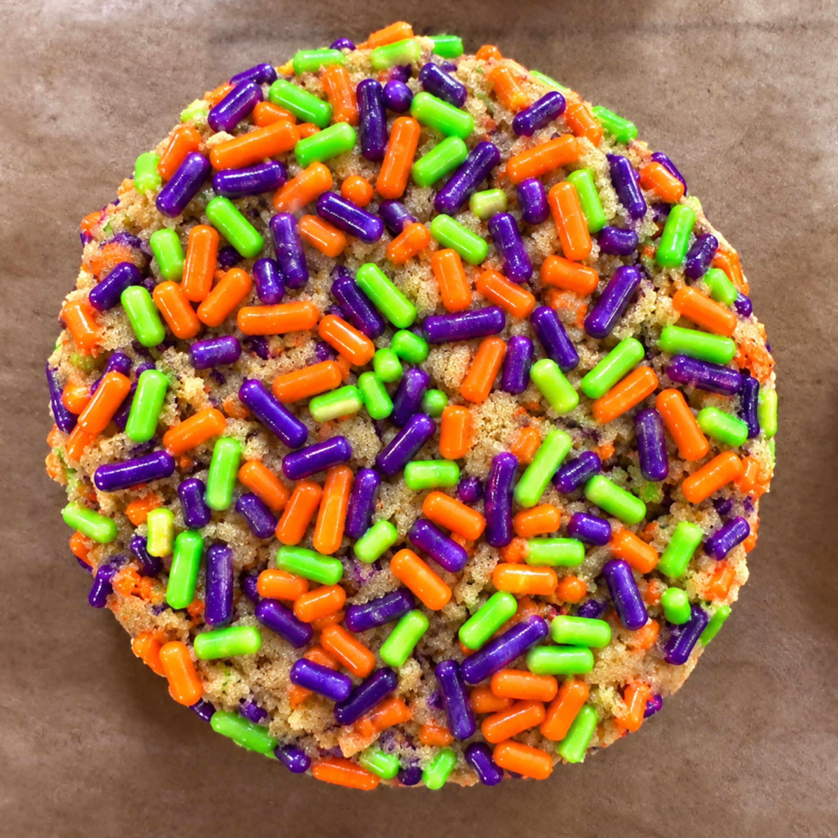 Photo of Halloween Sprinkles Bday Cake