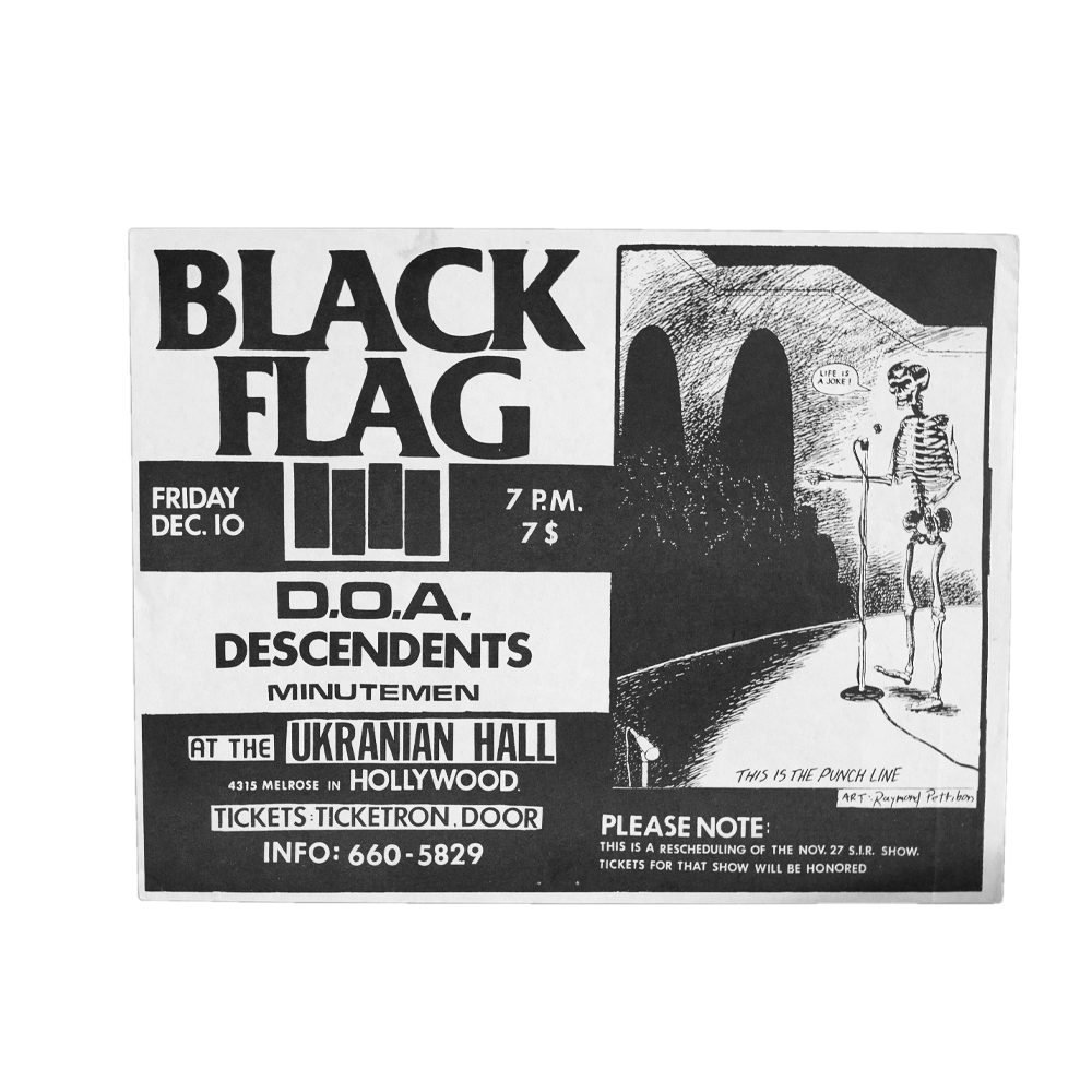 Black Flag -- [Handbill]