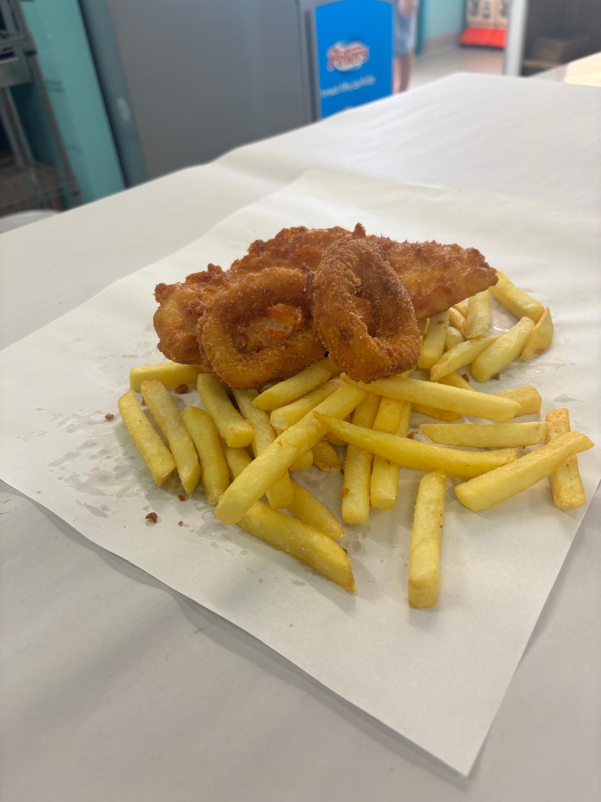 Crispy Seafood Combo (m)