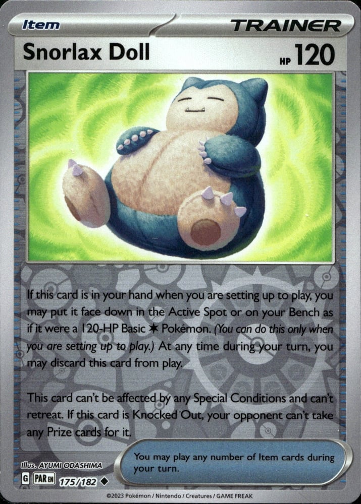 Snorlax Doll - SV04 175/182
