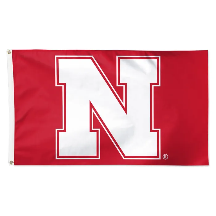 Nebraska Huskers Red Flag 3x5'