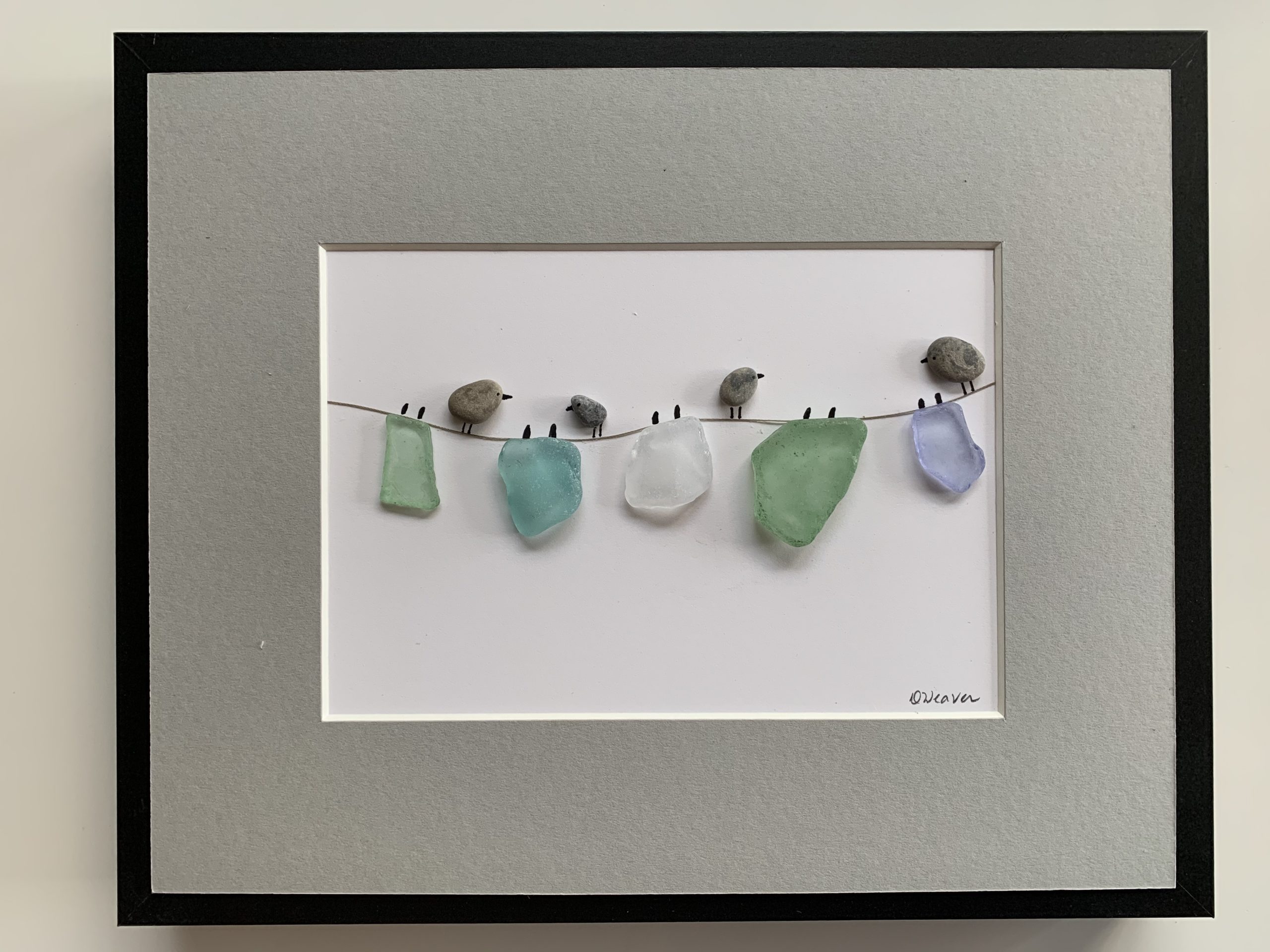 Laundry Day Pebble Art (will replicate)