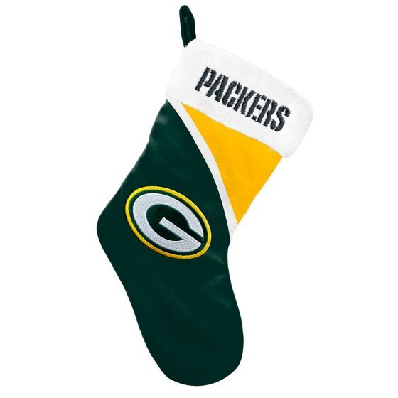 Green Bay Packers Colorblock Christmas Stocking