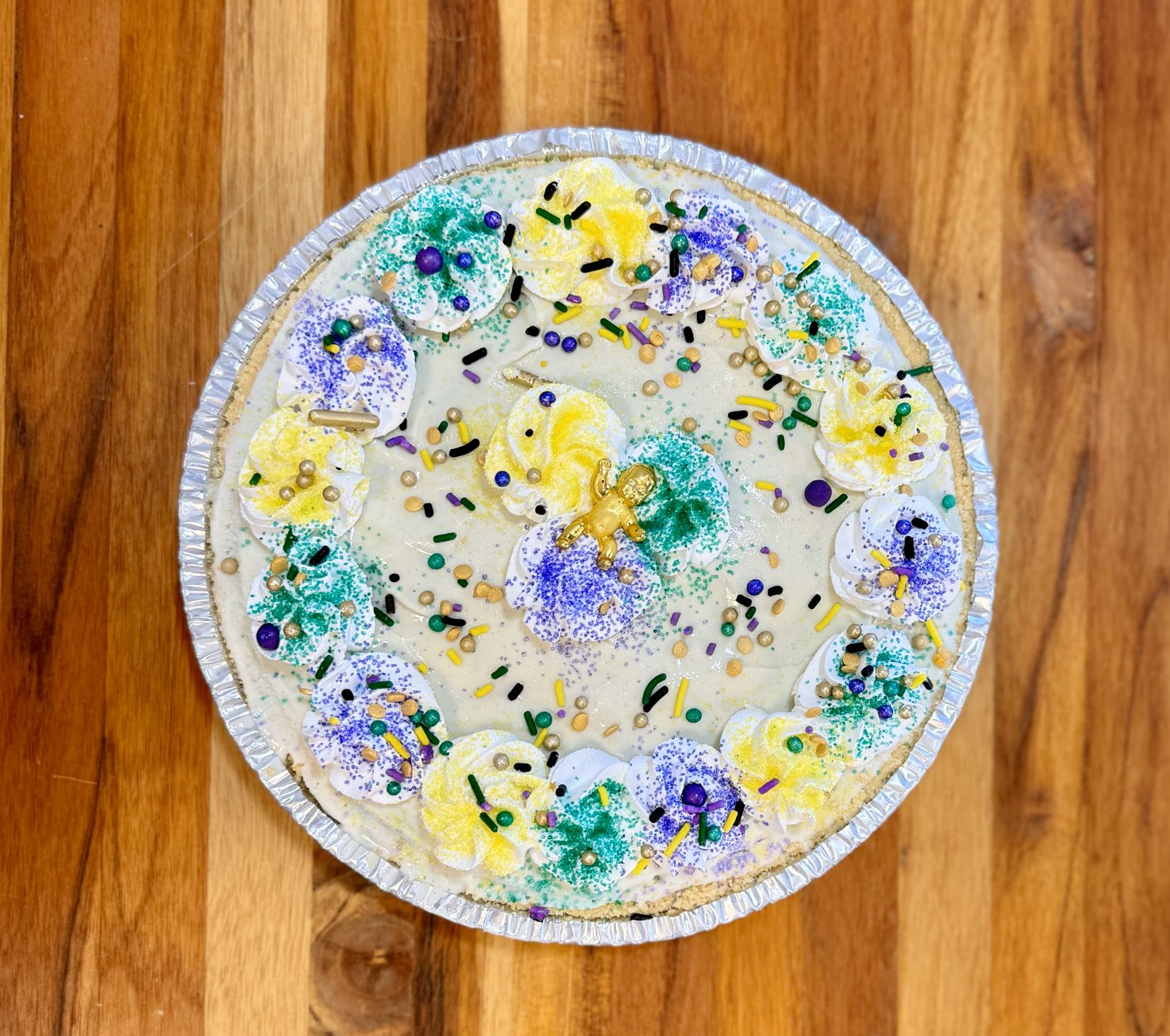 King Cake Pie