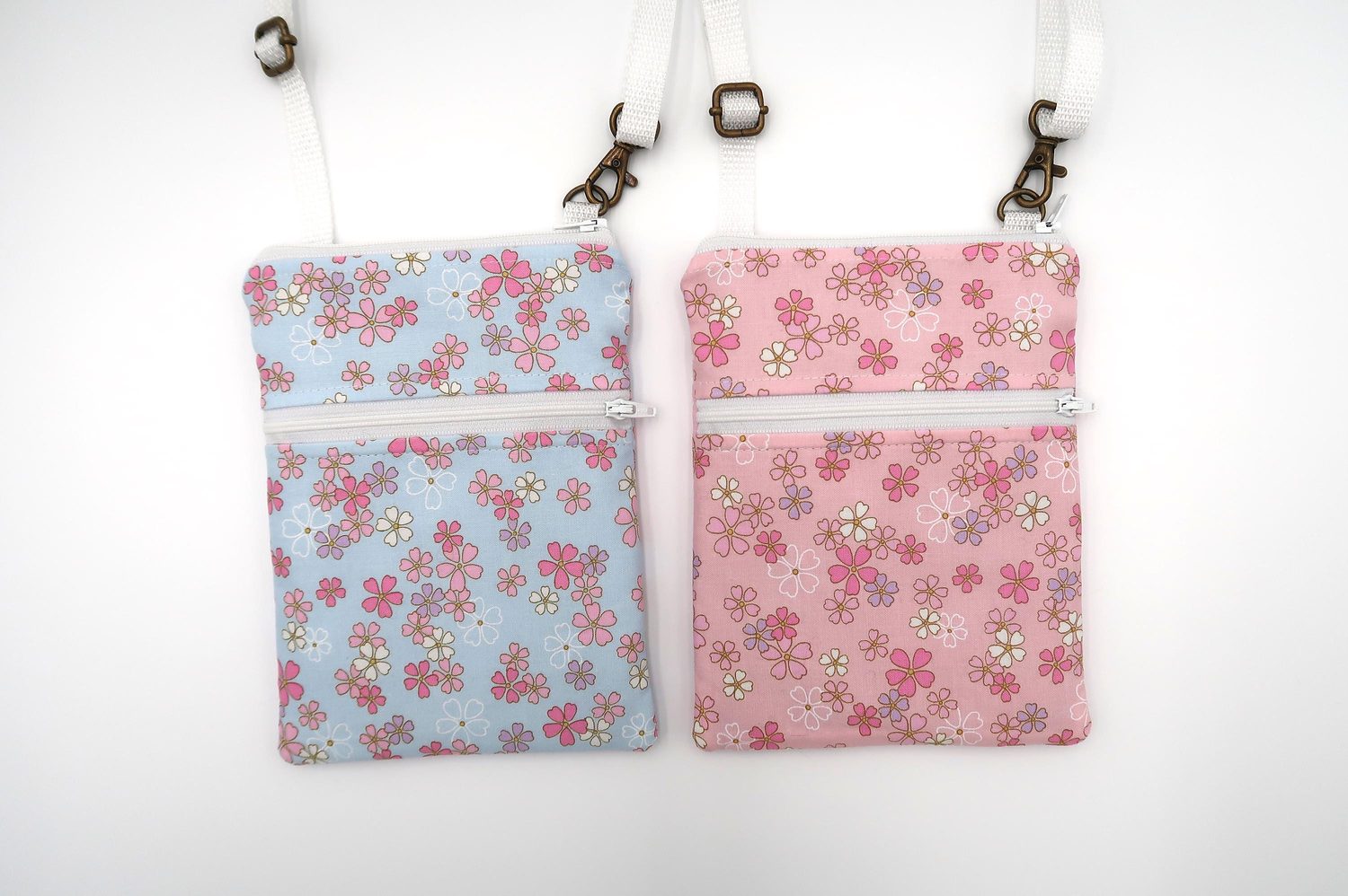 Small Crossbody Bag – Sakura – handmade crossbody bag